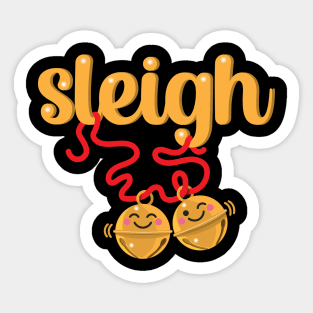Sleigh (Bells) Sticker